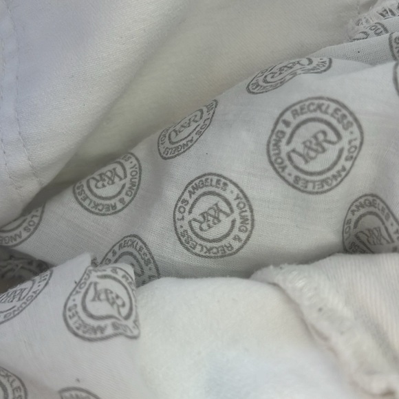 Young and Reckless white printed skinny jeans size 30 good condition - Picture 11 of 13